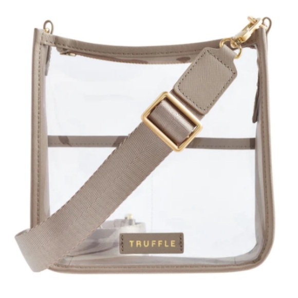 Truffle Handbags - New Truffle Clarity Crossbody Carryall